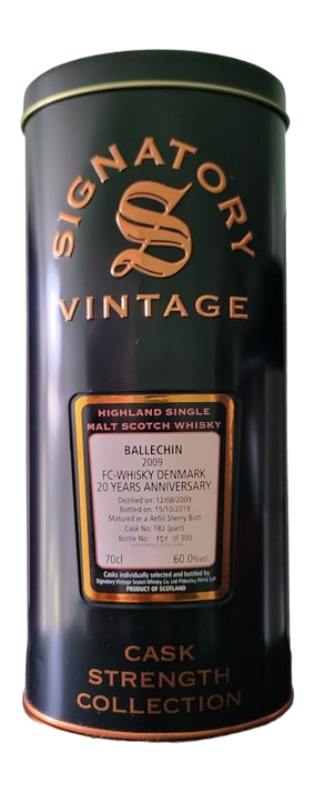 FC-Whisky Denmark 20 Years Anniversary