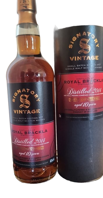 Distilled 2014 aged 10 years