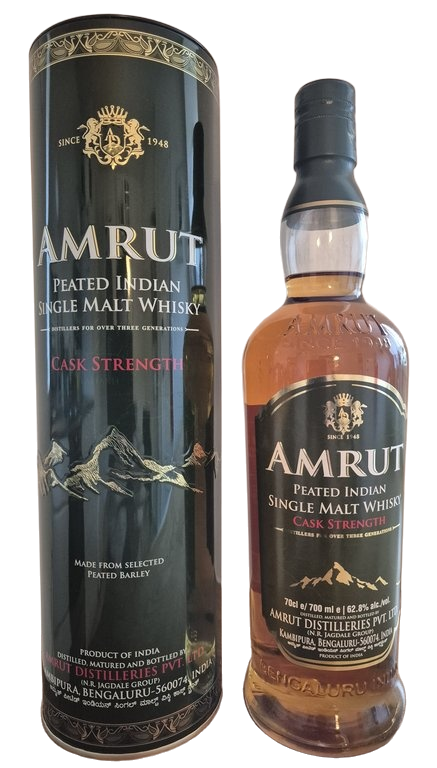 Peated Indian Single Malt Whisky